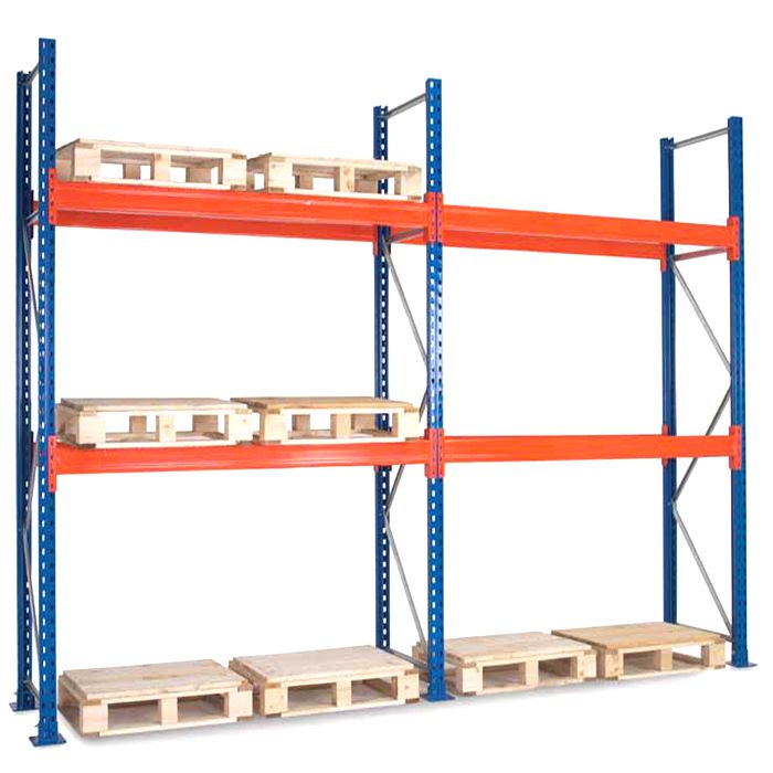 Stable Metal Deck Panel Support Medium Duty Longspan Shelving With Adjustable Holes