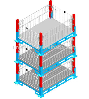 Widely Used in Packing And Transportation Warehouse Fabric Roll Stacking Rack