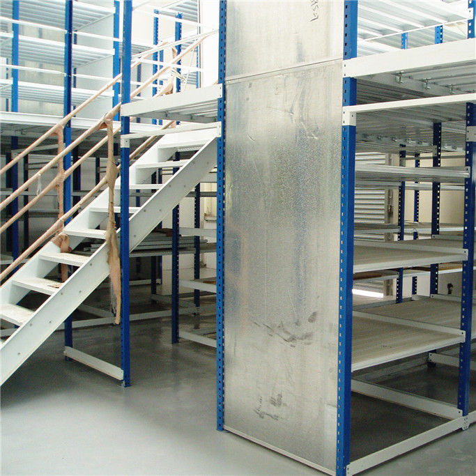 90mm Upright Multi Level Steel / Metal Decking Mezzanine Rack factory