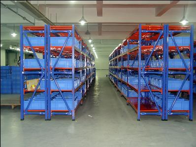Warehouse Storage Multi-Level Steel Longspan Shelving