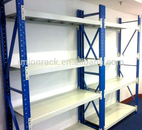 Industrial Warehouse Multi-Level Steel Corrosion Prevention Longspan Shelving