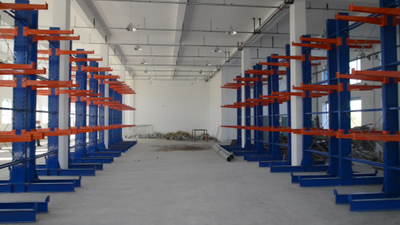 Trade Assurance High Space Utilization Heavy Duty Industrial Cantilever Racking