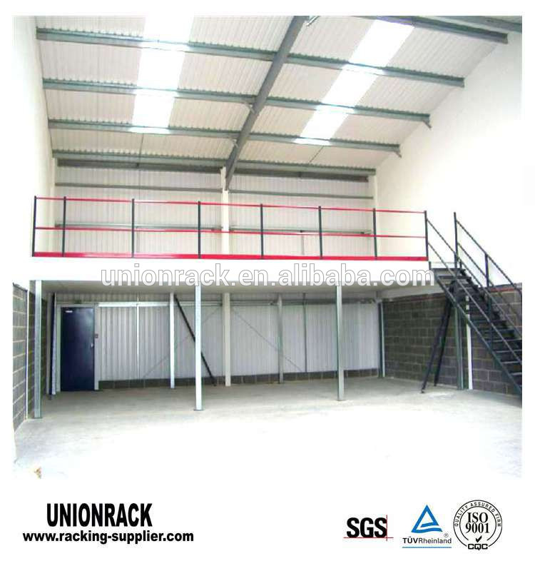 Metal decking steel warehouse mezzanine and platform