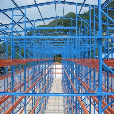 Rack cladding support steel warehouse and also support the walls and roof