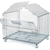 Heavy Duty Industrial Warehouse Bulk Mass Collapsible Steel Foldable Wire Mesh Container
