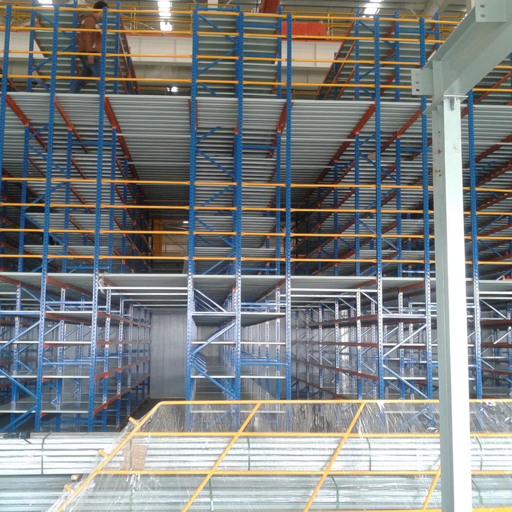 Jiangsu Union Steel structure mezzanine racking floor system for warehouse