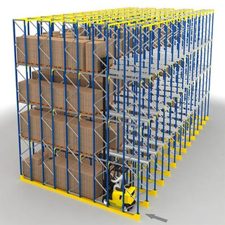Selective high quality normal heavy duty drive in racks for storage solutions
