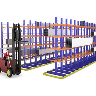 Single Side Warehouse Racks Adjustable Heavy Duty Cantilever Racking