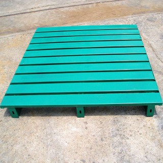 Powder Coated 4 Entry Way Customized Steel Metal Pallet