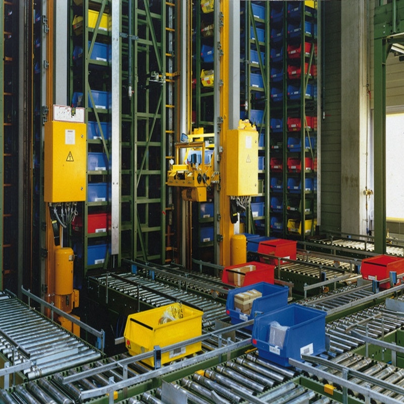High Efficiency Automatic Stacker Crane For Retrieval Pallet Racking Asrs Rack System with equipment