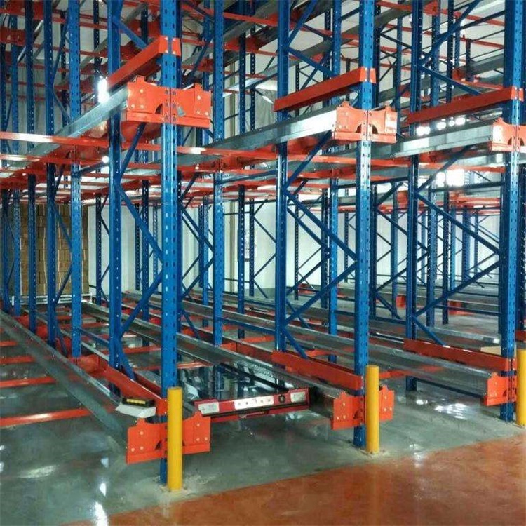 High Efficiency Warehouse Storage Metal Industrial Radio Pallet Shuttle Rack