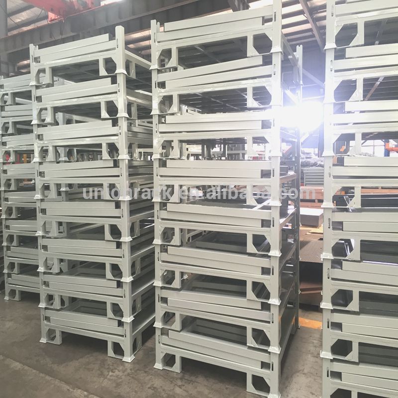 Warehouse Storage Use Stacking Steel Powder Coated Pallet Stack Rack