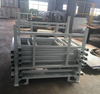 Powder Coating Steel Collapsible Demountable Heavy Duty Stacking Pallet