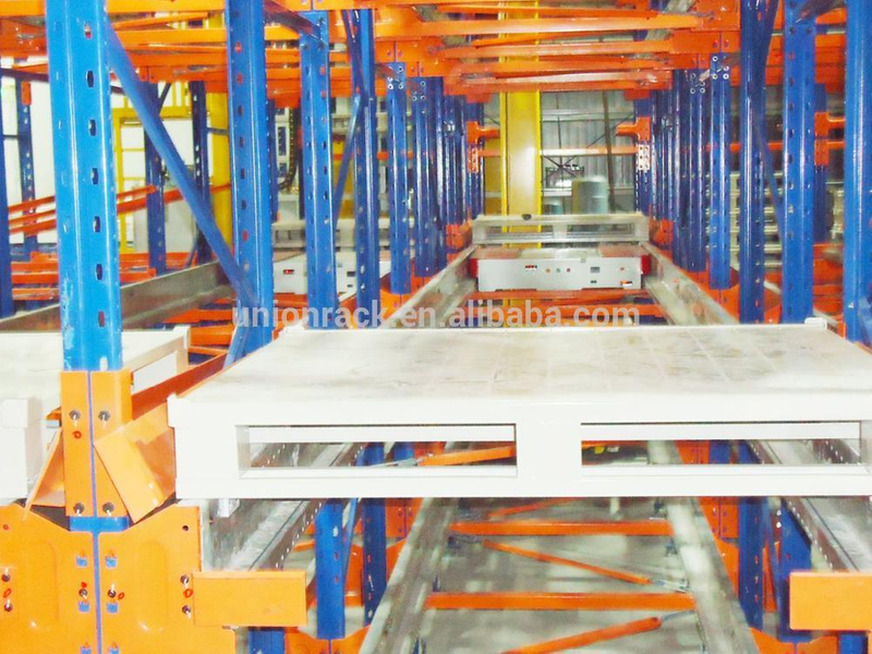 Heavy Duty Warehouse ASRS Automatic Storage Racking System with Stacker ...