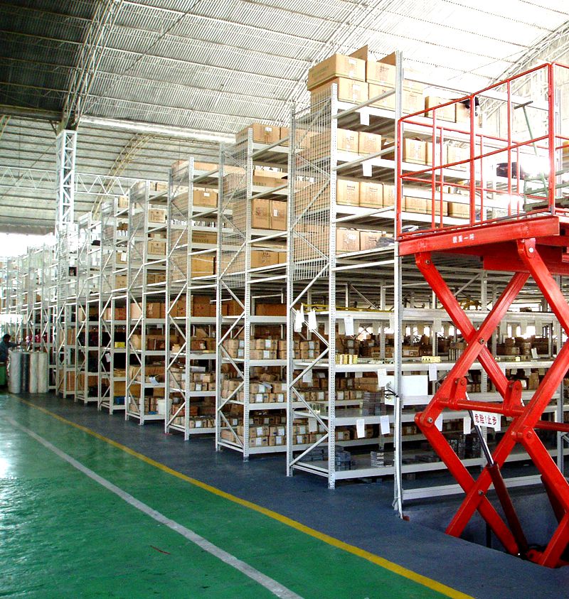 powder coating warehouse storage rack Q235 mezzanine flooring with CE