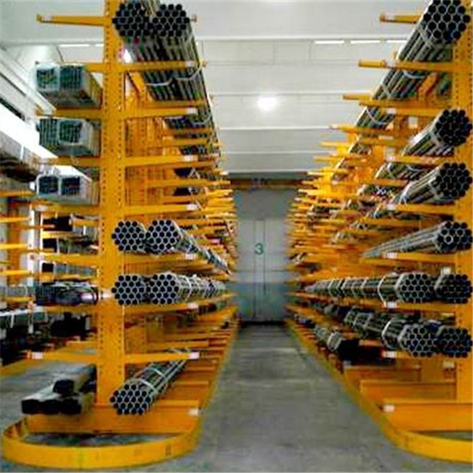 Powder Coating Industrial Warehouse Storage Steel Cantilever Rack shelves