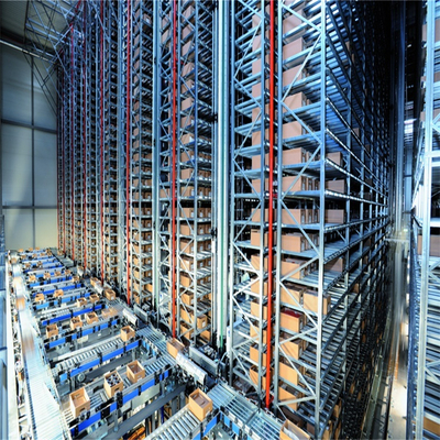 High Density Industrial Automatic Storage Racking Heavy Duty Warehouse ...