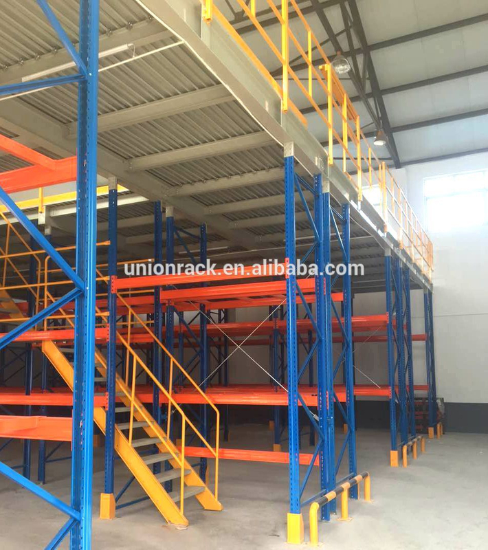 Rack supported metal multi level mezzanine rack Buy Jiangsu Union Logistics System Engineering