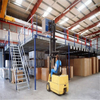 Industrial Warehouse Storage System Heavy Duty Multi Tier Steel Structure Garret