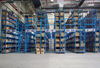 Powder Coating Cold Storage Mezzanine Racking For Warehouse Storage