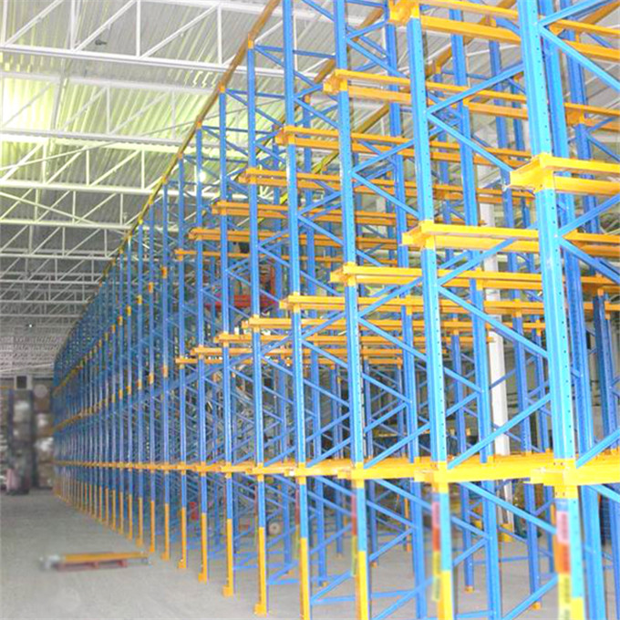Warehouse Storage Heavy Duty Scale Steel Drive-In Pallet Rack