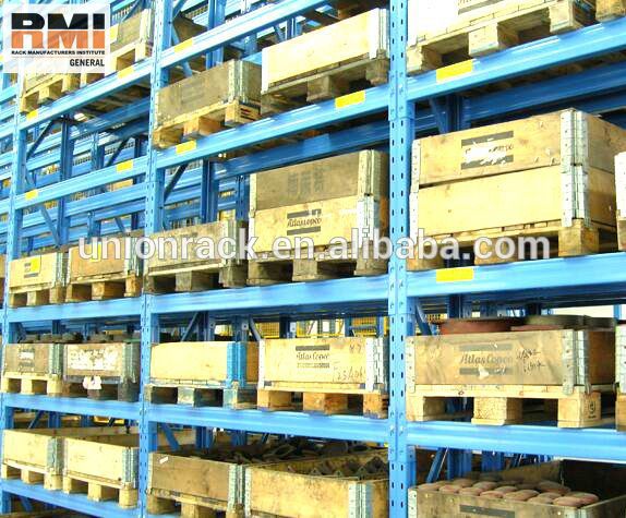 Power coating warehouse storage pallet racking system