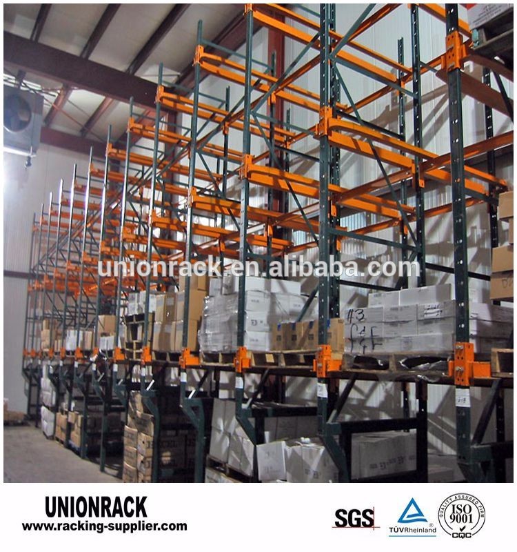 Cold Rolled Steel HIgh Durability Industry Large Capacity Drive In Racking