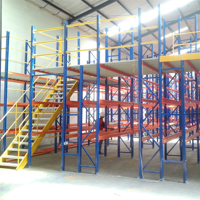 High Performance Steel Mezzanine Floor Racking