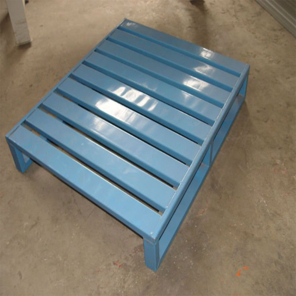 Warehouse Logistics Equiment 2 Entry Way Customized Steel Pallet