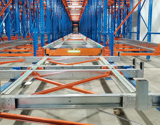 Pallet Shuttle System High Density Shuttle Pallet Racking Manufacturers