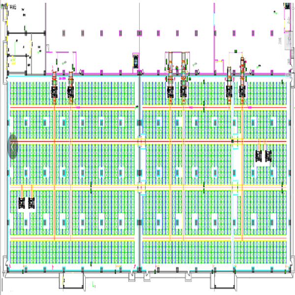 MIXUE Cold Storage Warehouse Pallet Rack