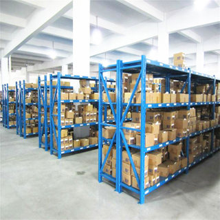 Medium Duty Metal Shelving | 4-Tier Modular Warehouse Storage Racks