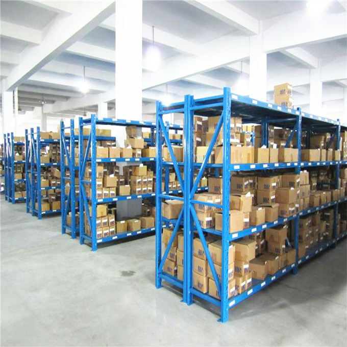Medium Duty Metal Shelving | 4-Tier Modular Warehouse Storage Racks